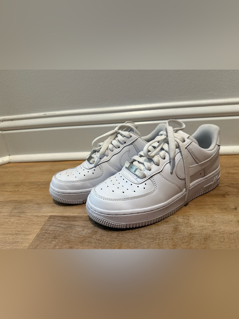 Nike White Low-Top Sneakers